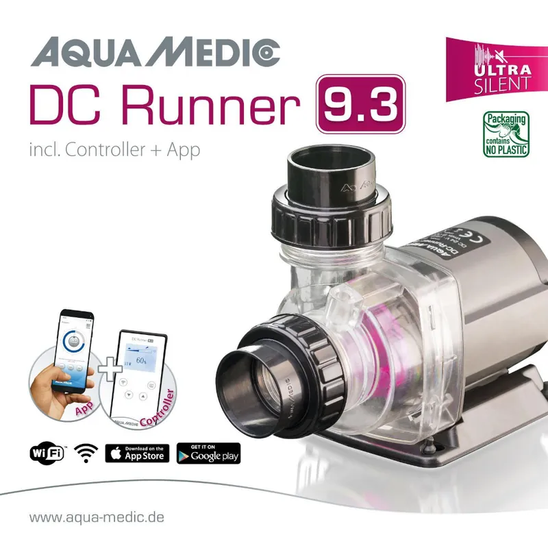 Schneller Versand Aqua Medic DC Runner 9.3 Universalpumpe bis 9.000 l/h